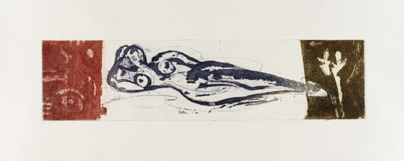 etching GR 094 - 10 x 40 cm papersize - edition size 50