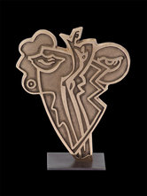 sk 013 bronze sculpture Alfred Gockel
